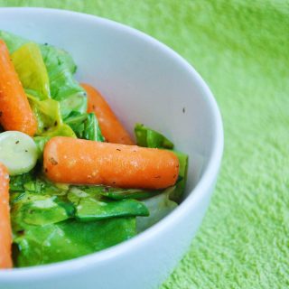 Baby Carrot Salad Recipe Salata cu morcovi baby vegan