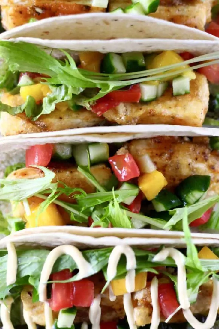 Vegan Tofu Fish Tacos