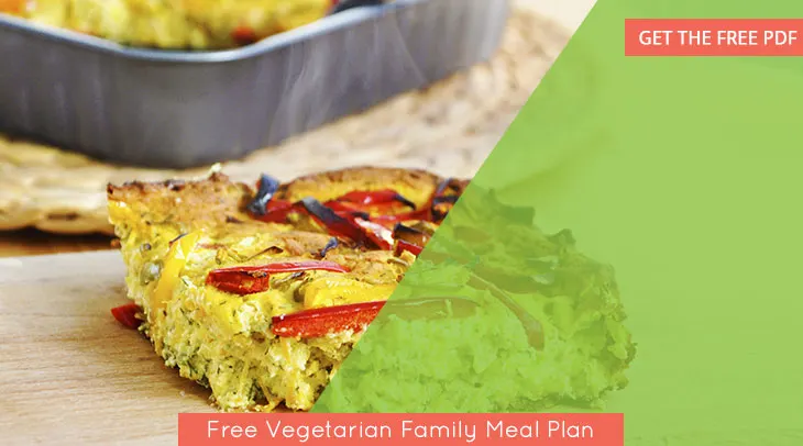 Free Vegetarian Family Meal Plan