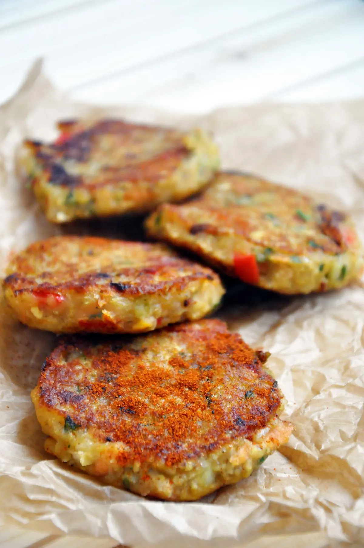 Spicy Asian Vegan Lentil Cakes recipe