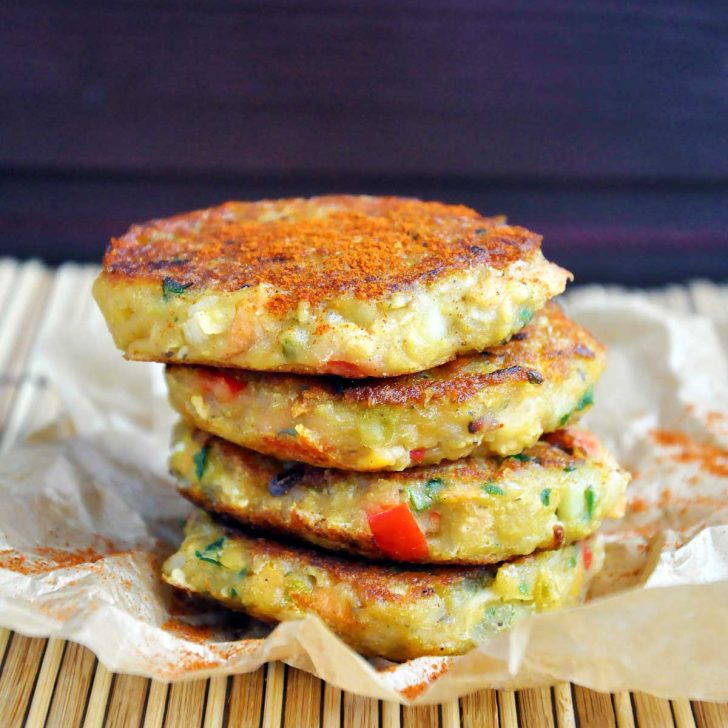 Spicy Asian Veggie Patties Chiftelute vegetariene asiatice_