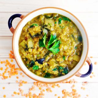 eggplant dhal cu vinete