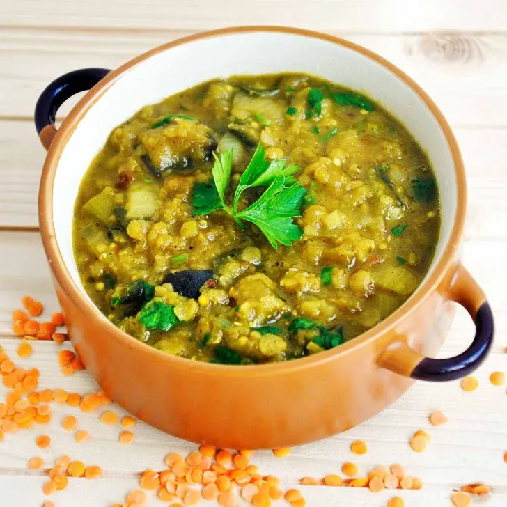 eggplant dhal cu vinete mancare indiana