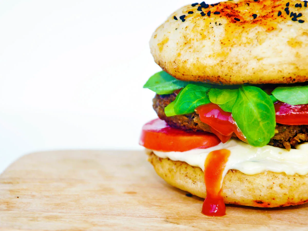 recipe vegan chickpea burger