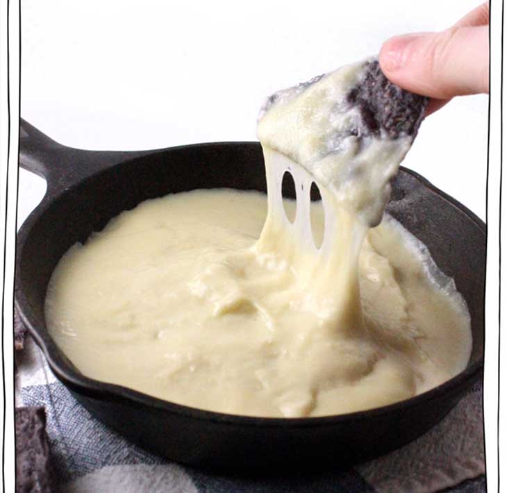 Melty stretchy gooey vegan mozzarella vegan cheese recipes