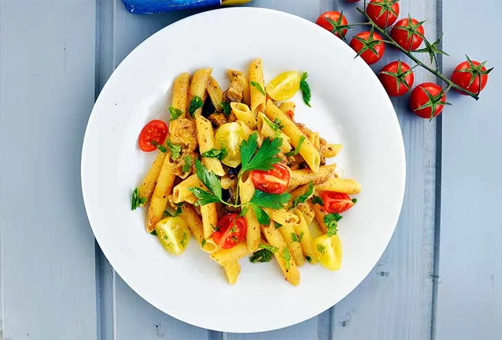 Creamy Vegan Eggplant Pasta | Gourmandelle | Vegetarian Blog