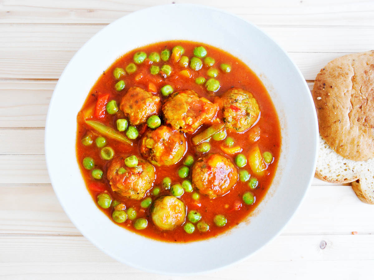 Vegan Meatball Stew ikea inspired