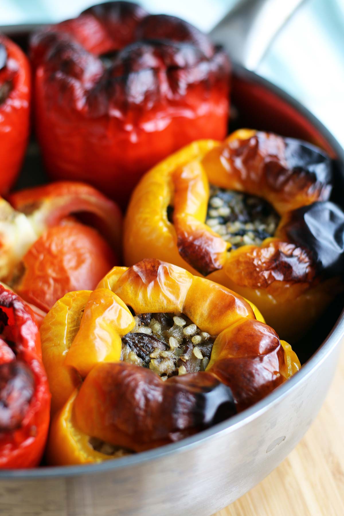 vegatarian stuffed peppers