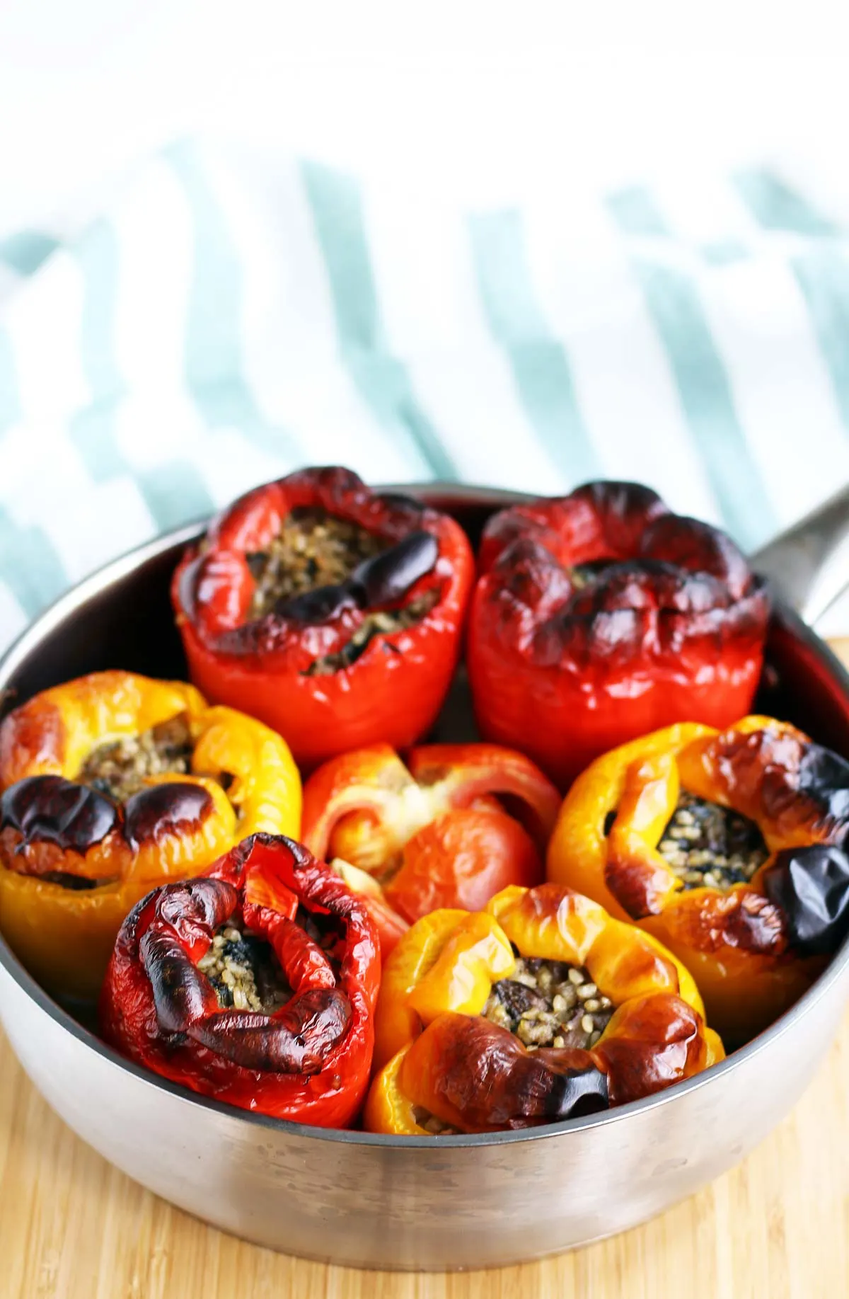 stuffed peppers vegan recipe 