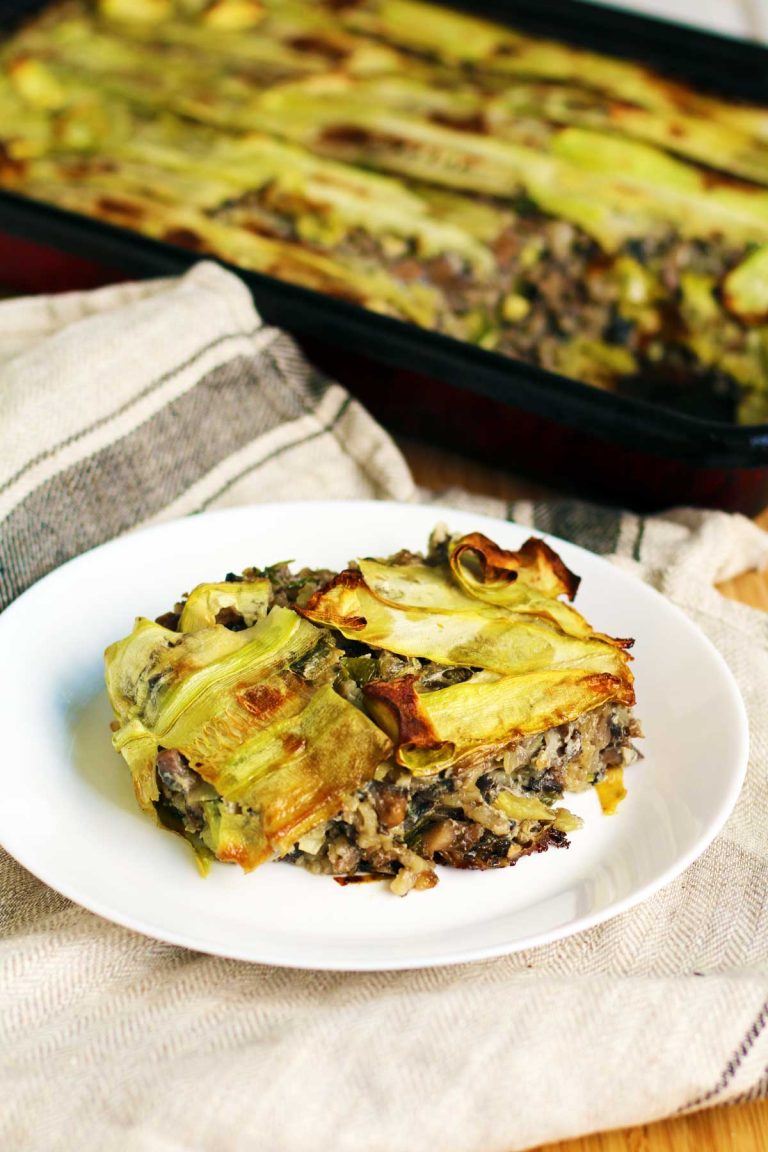 Zucchini Casserole Caserola de dovlecei reteta