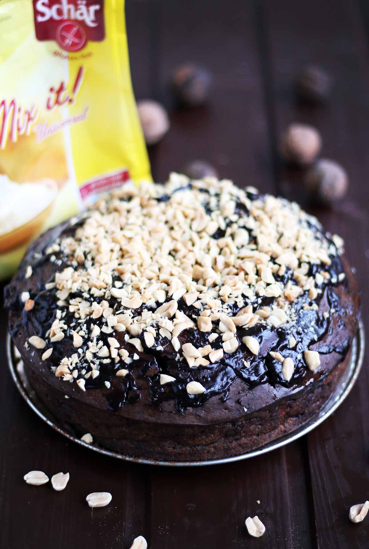 easy vegan chocolate cake 