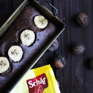 Vegan Chocolate Banana Bread Chec Vegan cu Ciocolata si Banane