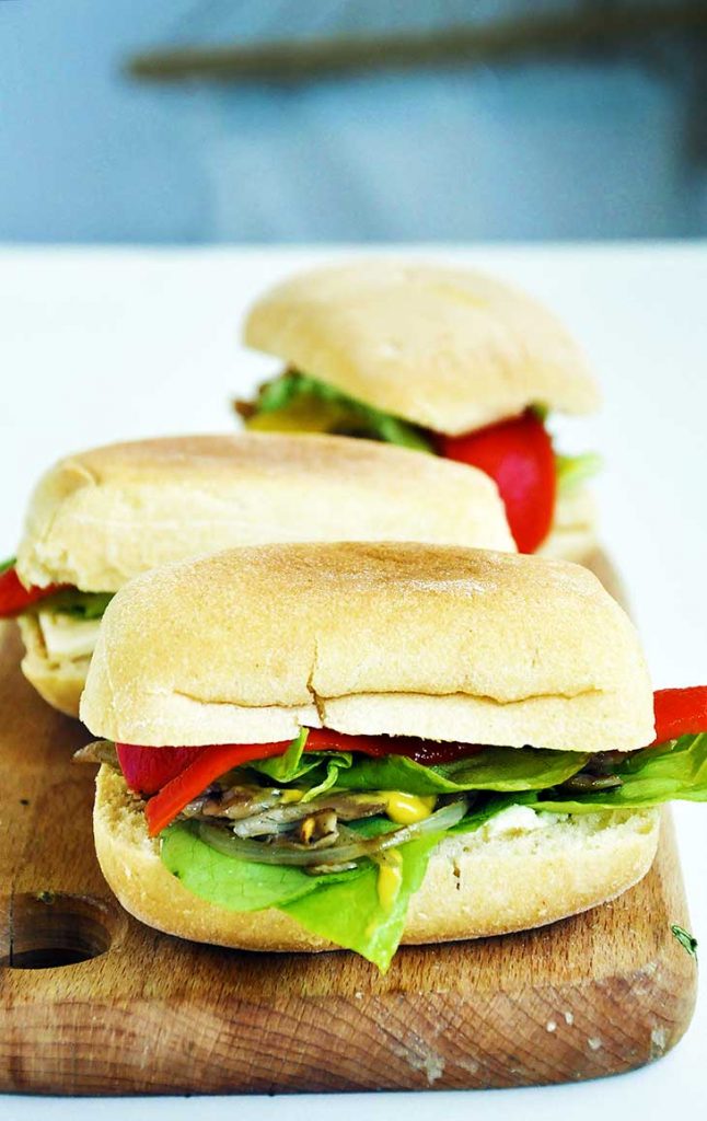 Vegan Steak Sandwich | Gourmandelle | Vegetarian Blog