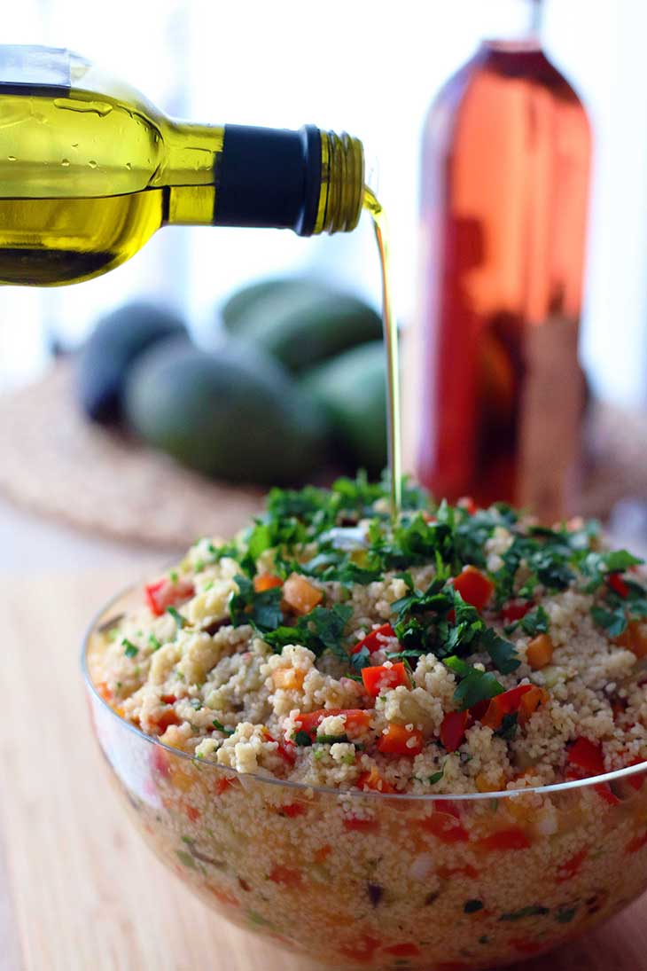 Retete de salate bogate in proteine salata de cuscus