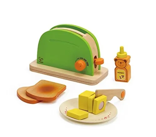 Toaster Wooden Play Kitchen Set with Accessories Best Cooking Toys