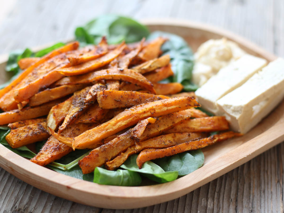 How to make sweet potato fries