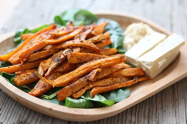 sweet potato fries recipe cartofi dulci pai