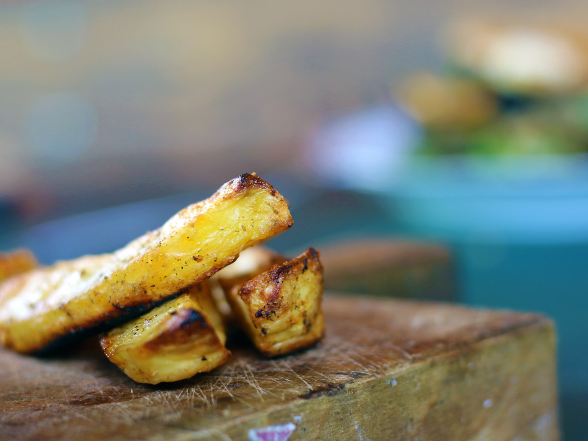 vegan bbq potatoes