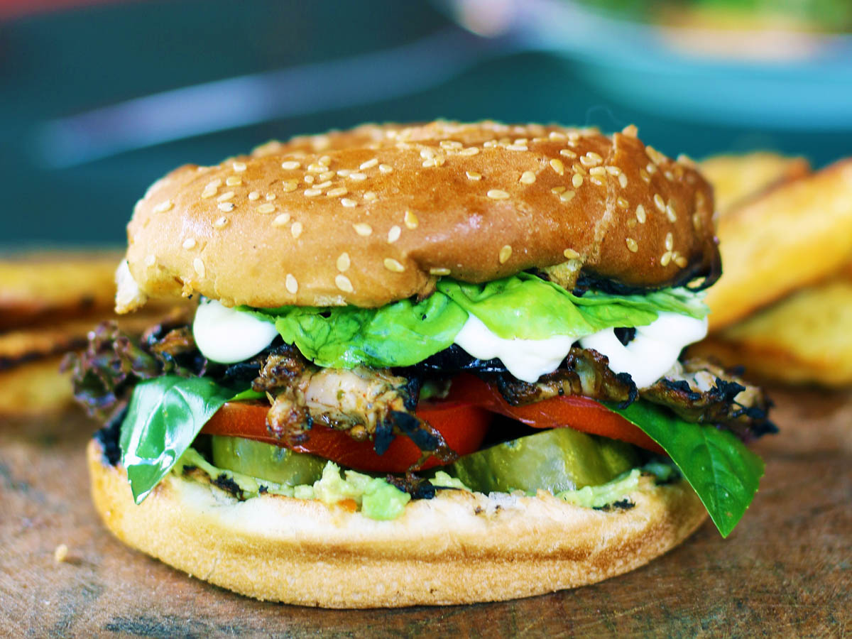 vegan chicken burger recipe