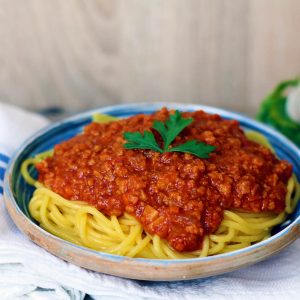 Vegan Bolognese Pasta recipe