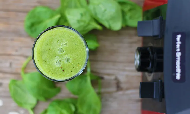 tropical green smoothie exotic verde vegan