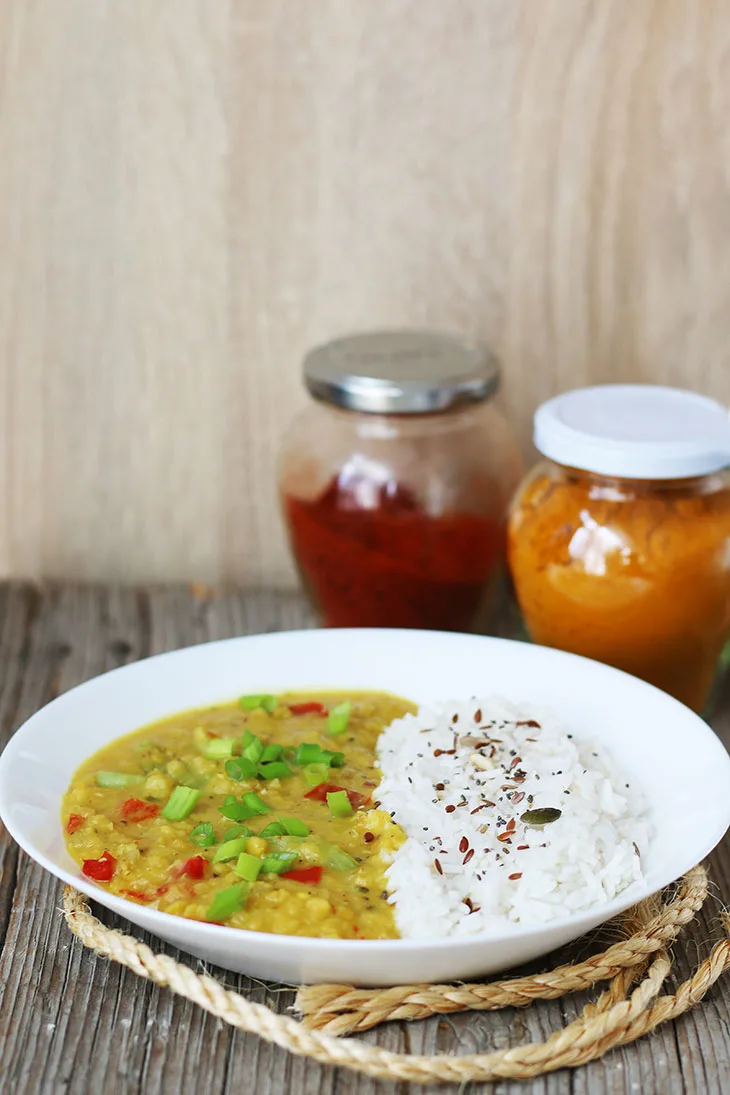 zucchini dal for Dinner Meal Prep