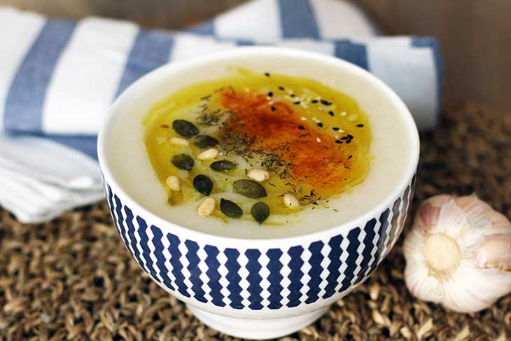 cauliflower soup recipe supa crema de conopida