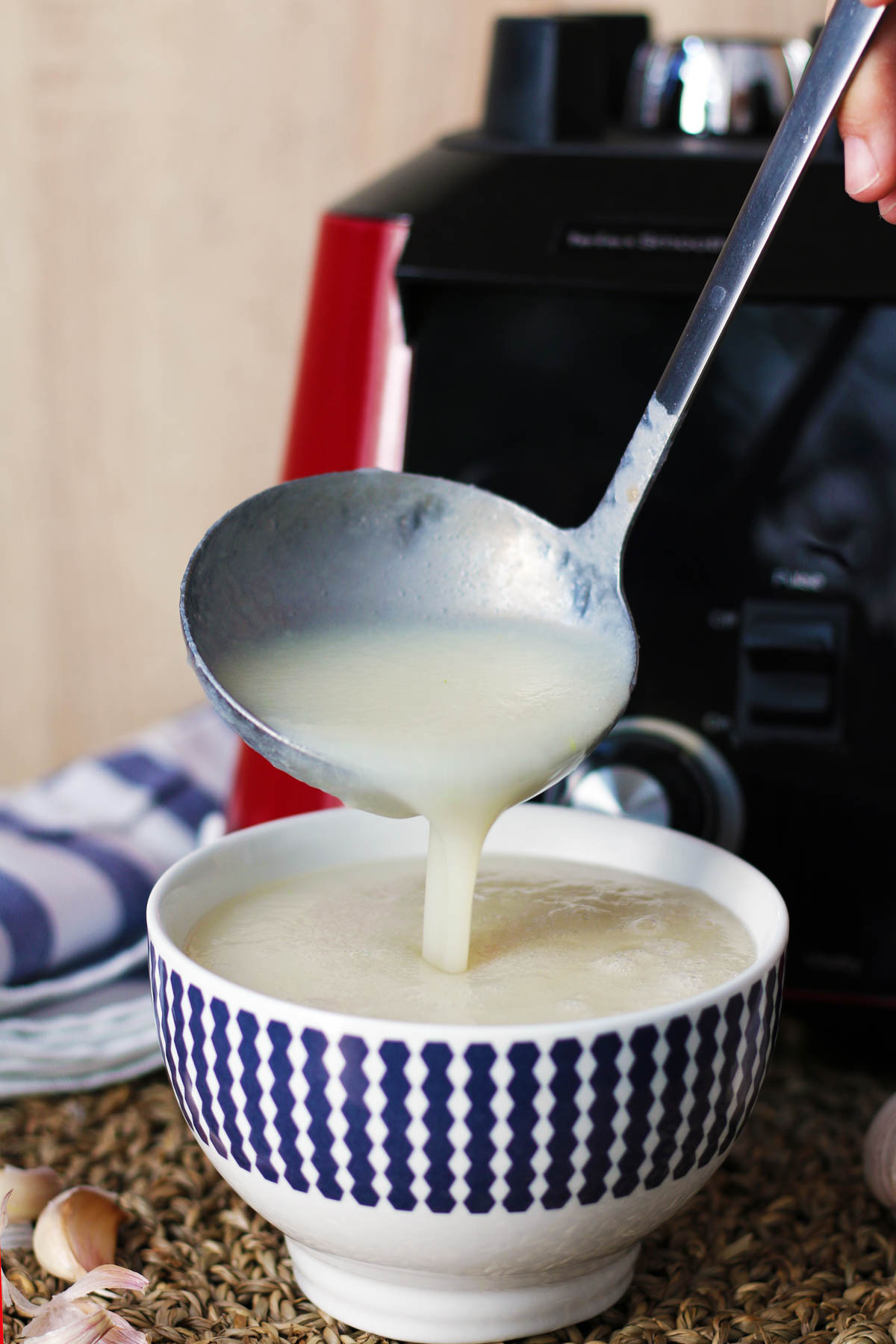 cauliflower soup supa crema de conopida