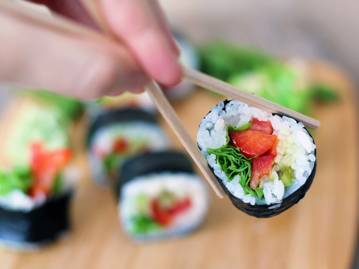 how to make vegan sushi 