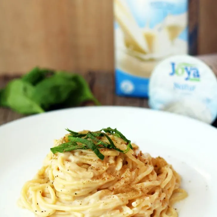 roasted garlic pasta spaghete cu sos cremos usturoi copt