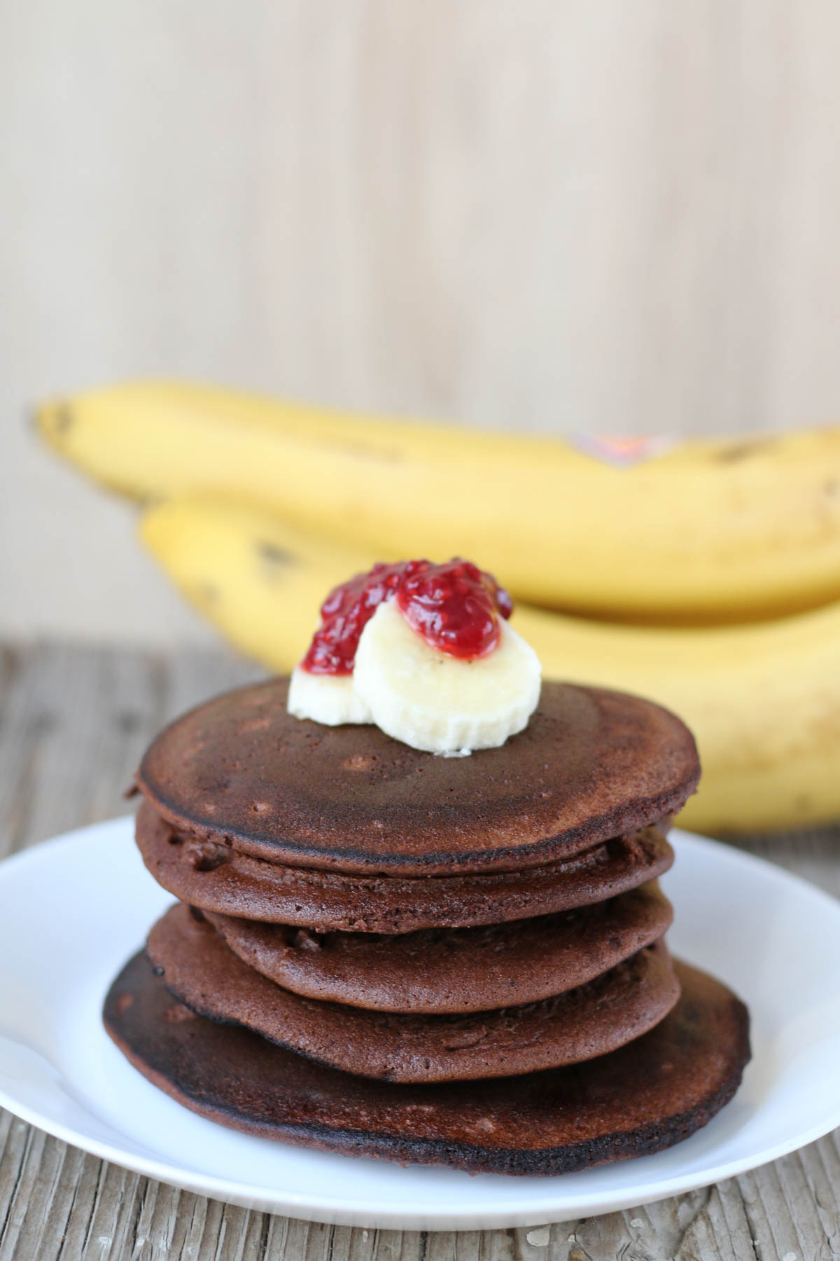 vegan banana pancakes