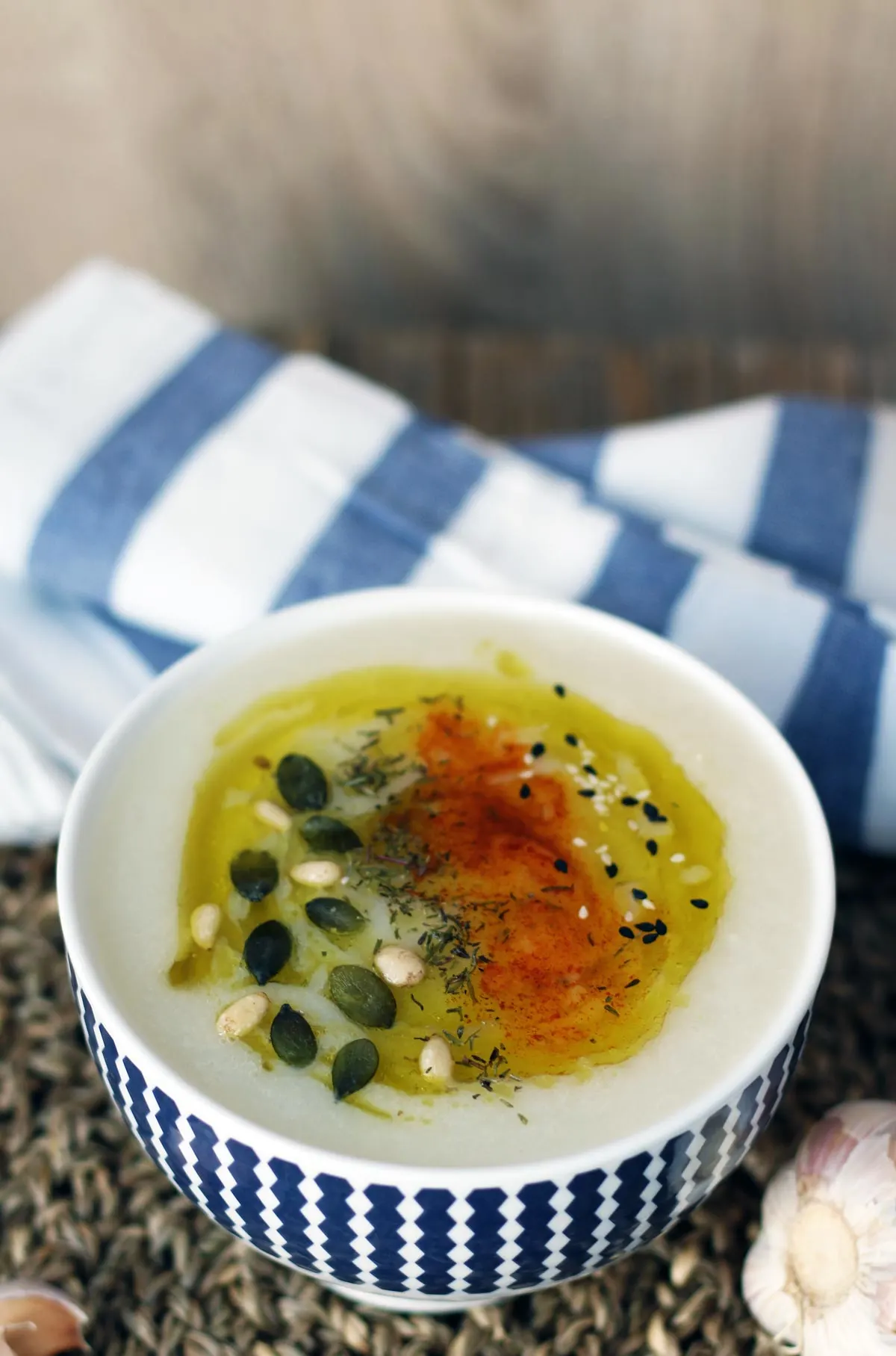 vegan cauliflower soup