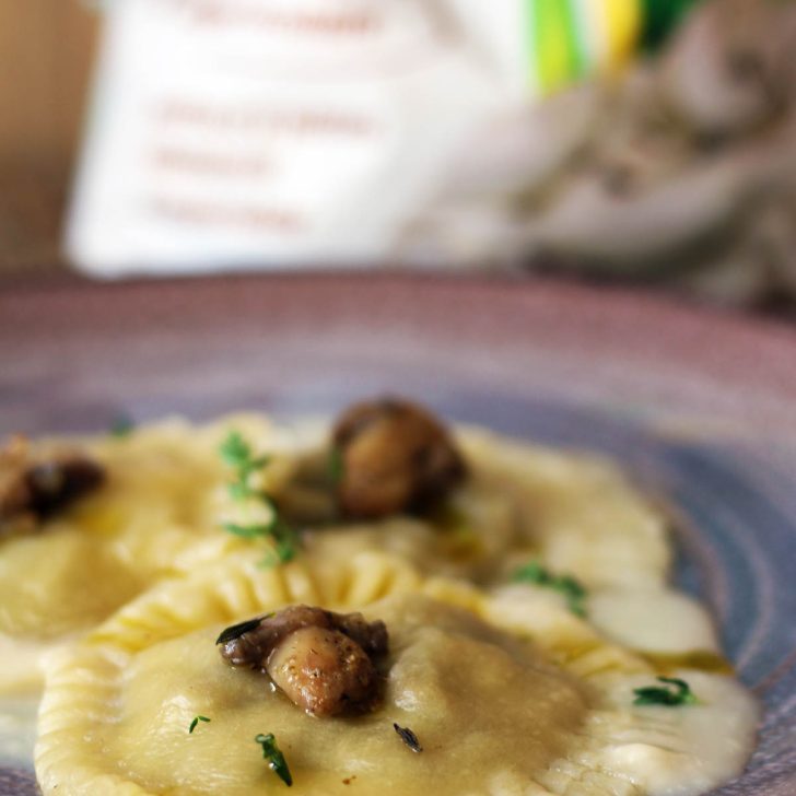 vegan mushroom ravioli vegan cu ciuperci reteta paste