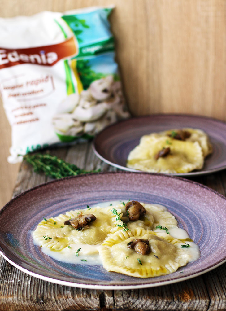 vegan mushroom ravioli vegan cu ciuperci reteta