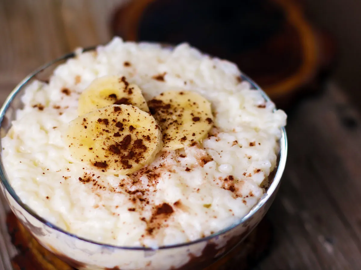 vegan rice pudding recipe