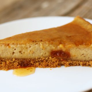 vegan vanilla cheesecake vegan cu gem