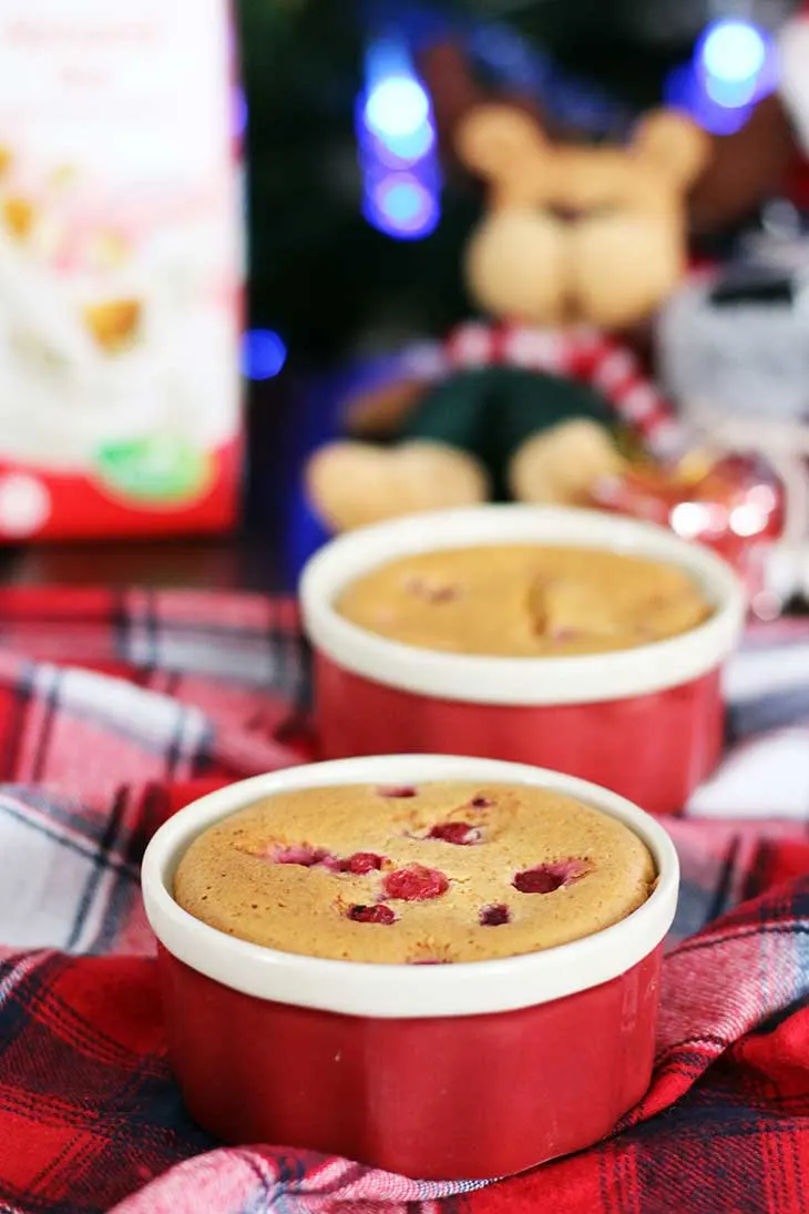 Vegan Sponge Cake with Red Currants Festive Vegan Christmas Cakes 