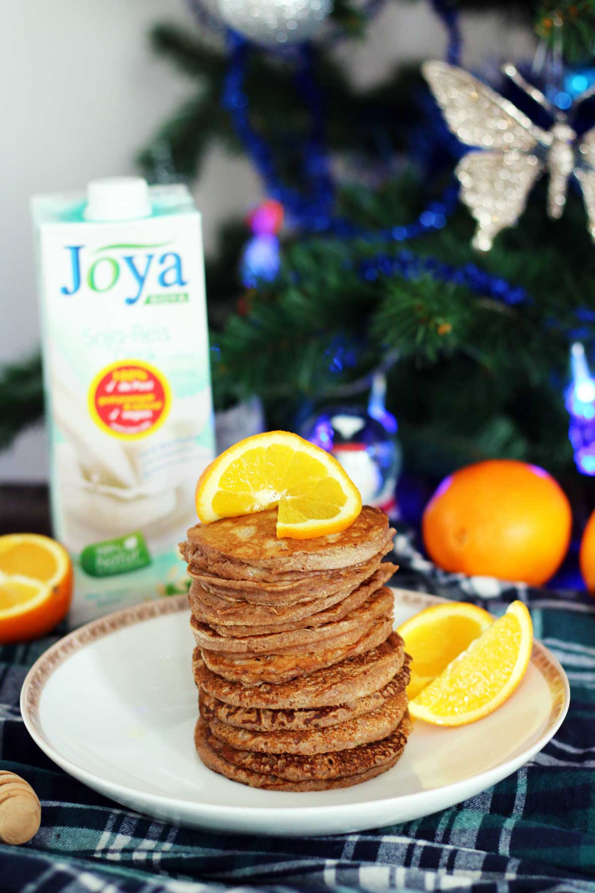 quick gingerbread pancakes