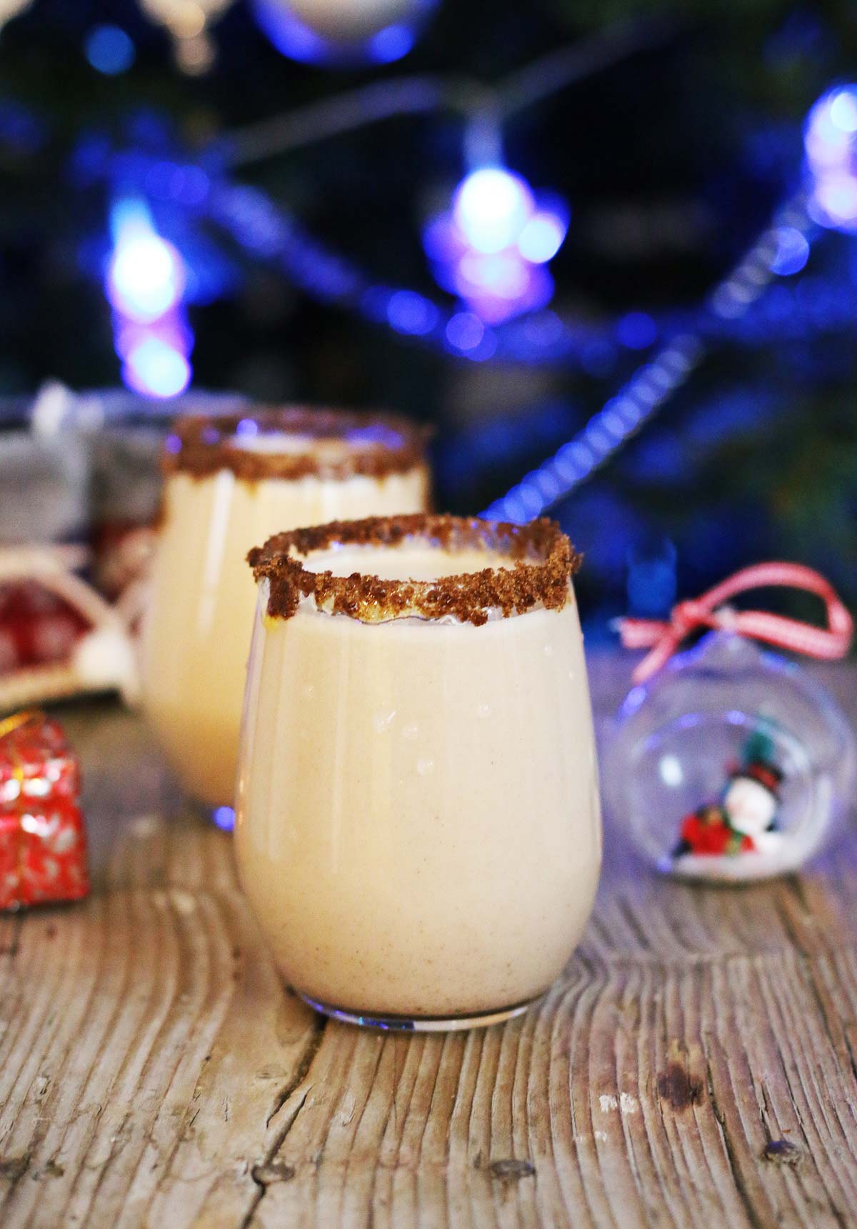 vegan eggnog Christmas recipe