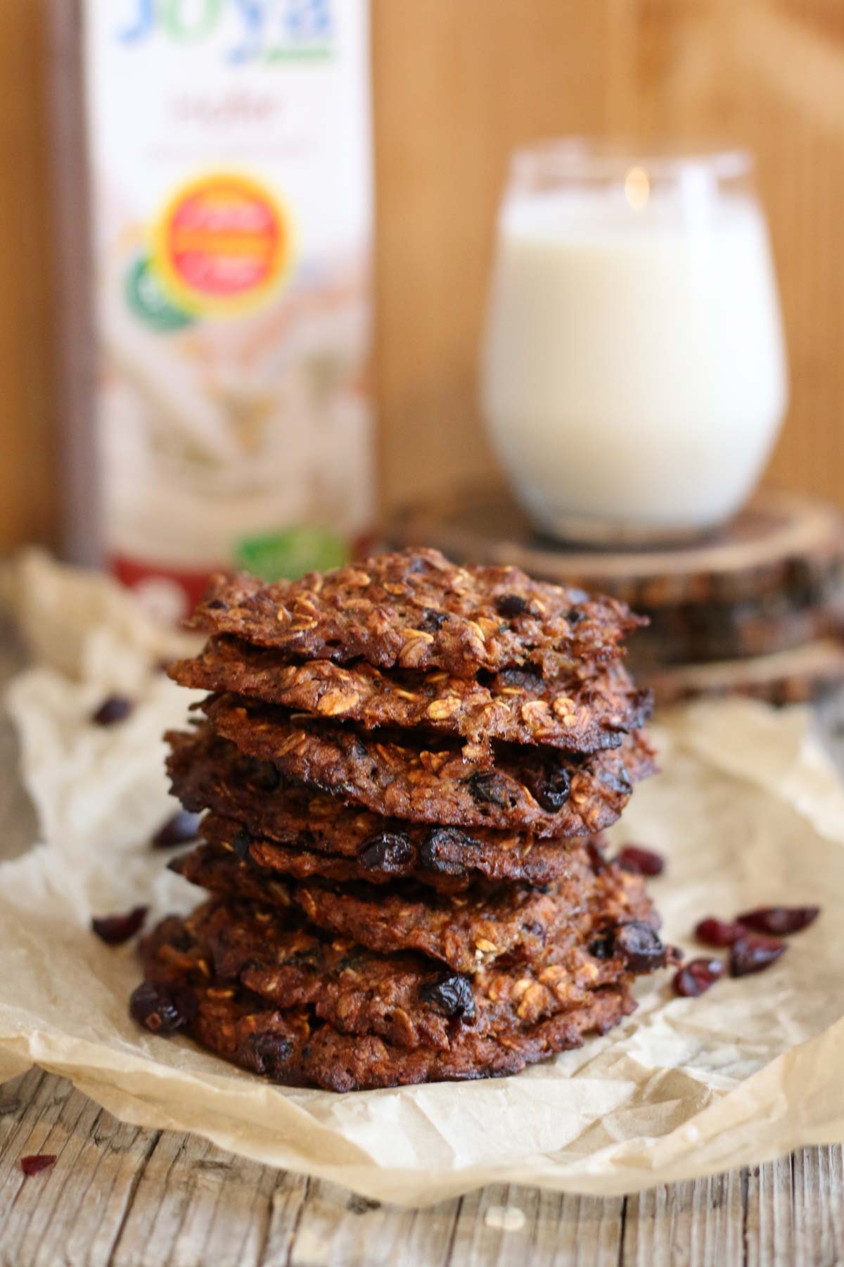 recipe Banana Oatmeal Cookies with Cranberries