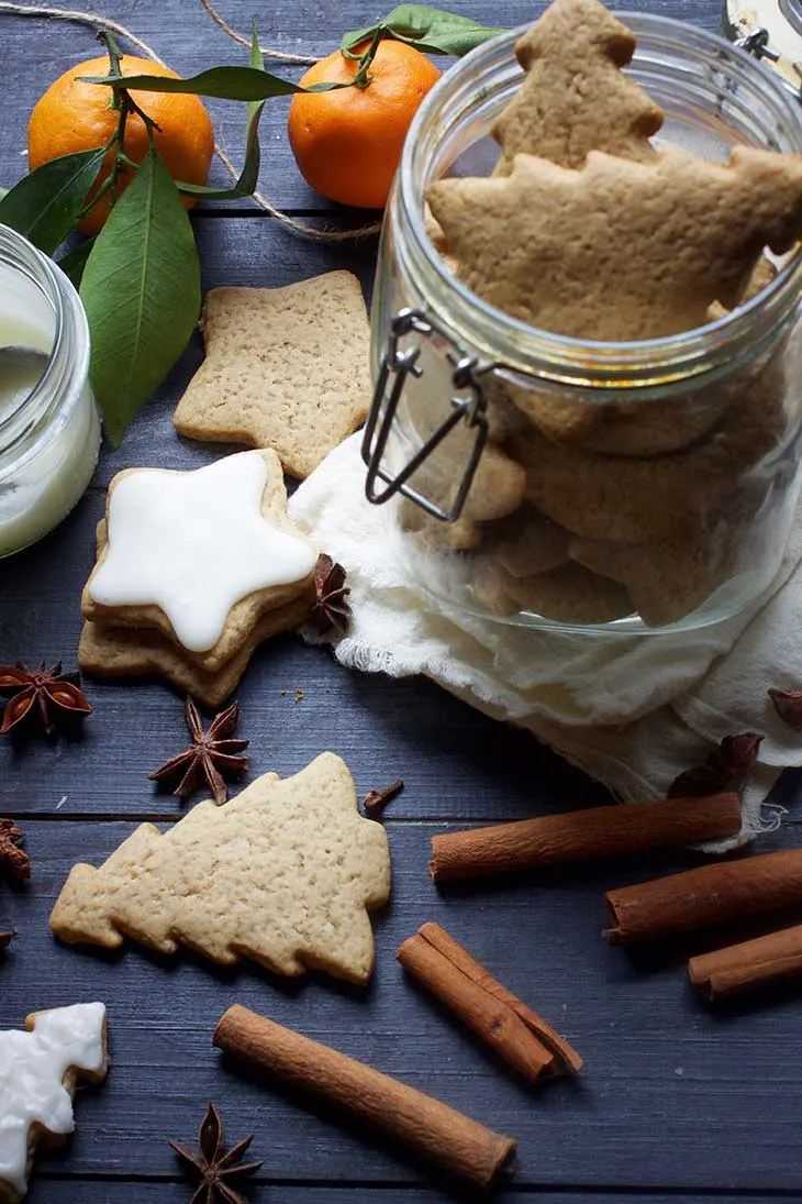 vegan gingerbread cookies recipe turta dulce vegana