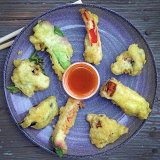 Easy Vegetarian Tempura cu legume reteta