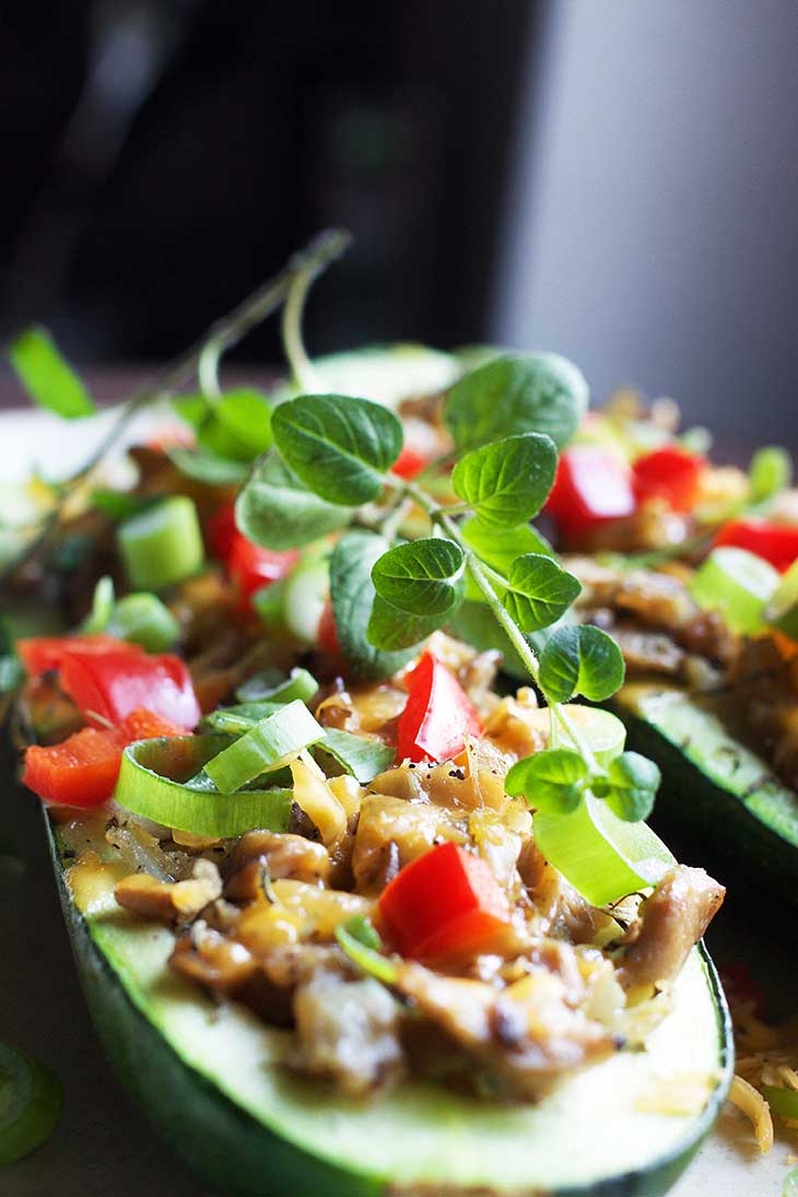 Zucchini boats recipe Vegan Zucchini Recipes