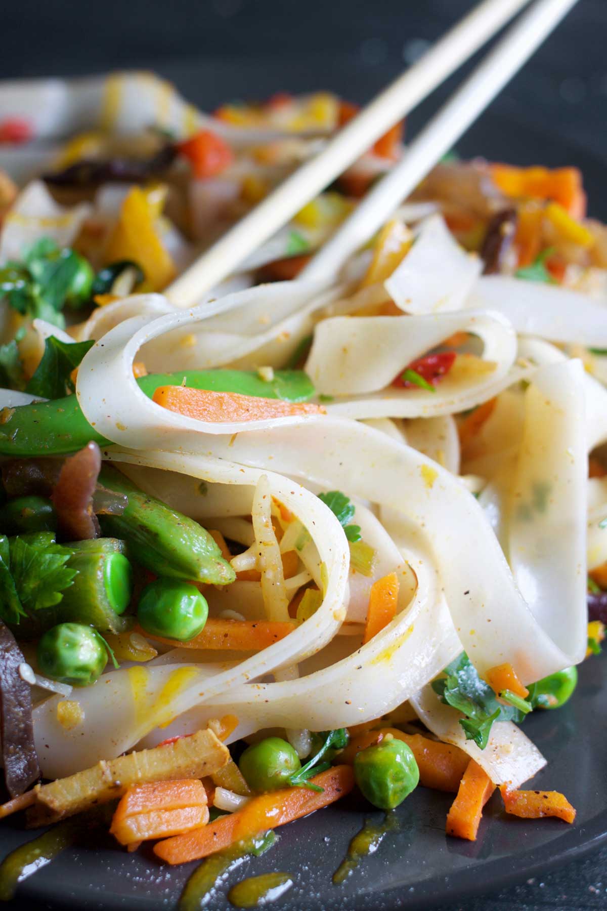 healthy vegan pad thai