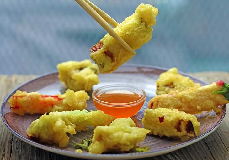 recipe Easy Vegetarian vegetable Tempura cu legume