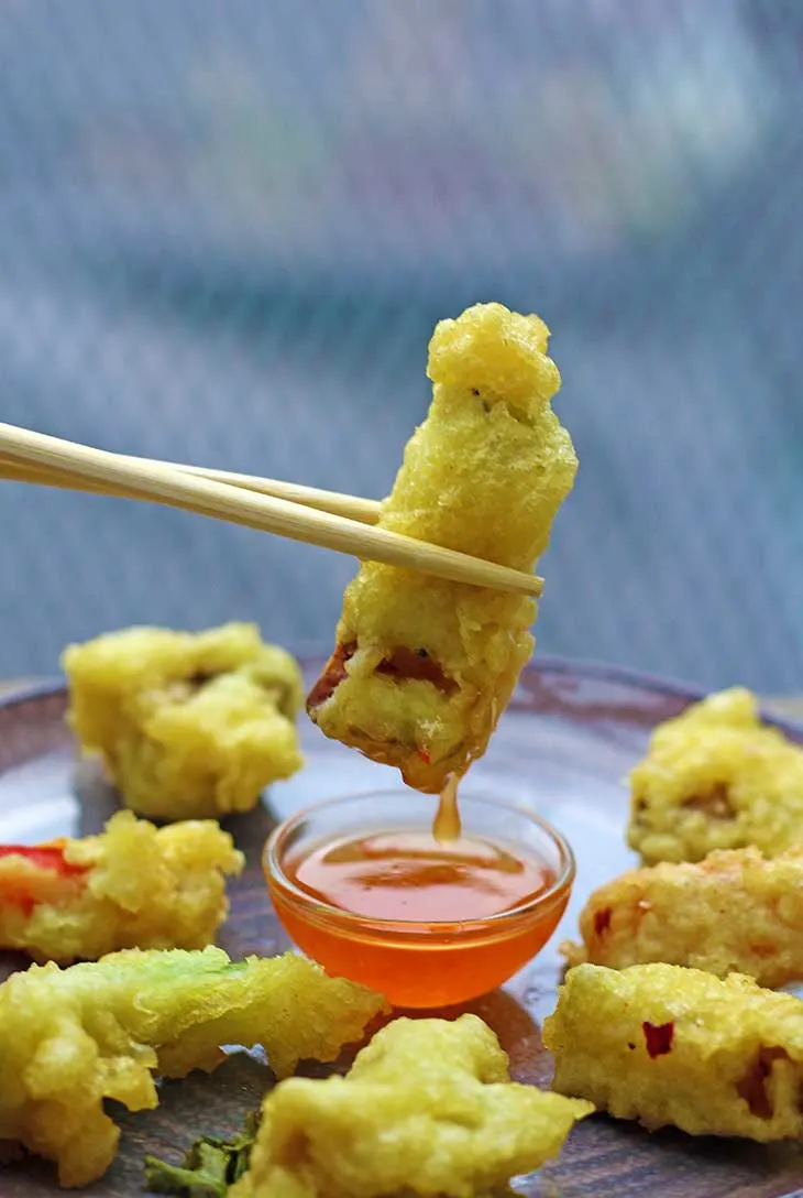 recipe Easy vegan Vegetarian Tempura 