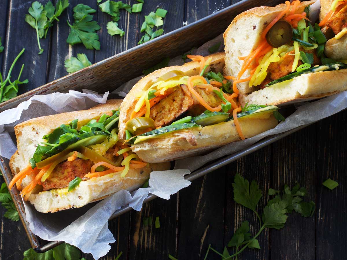 recipe tofu bahn mi vegan