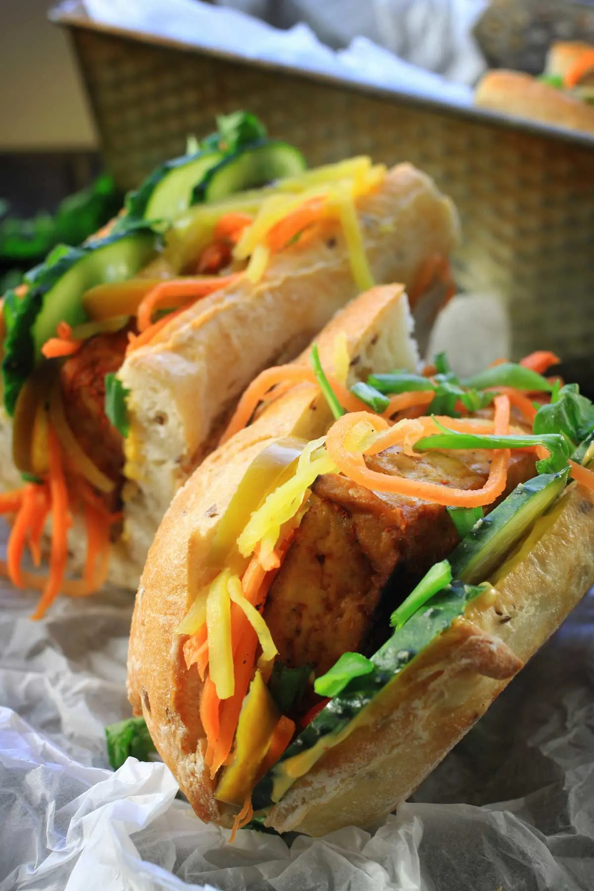 recipe tofu bahn mi 