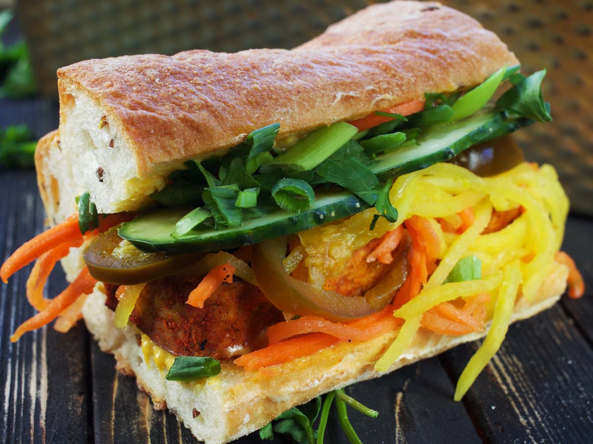 how to make vietnamese tofu banh mi