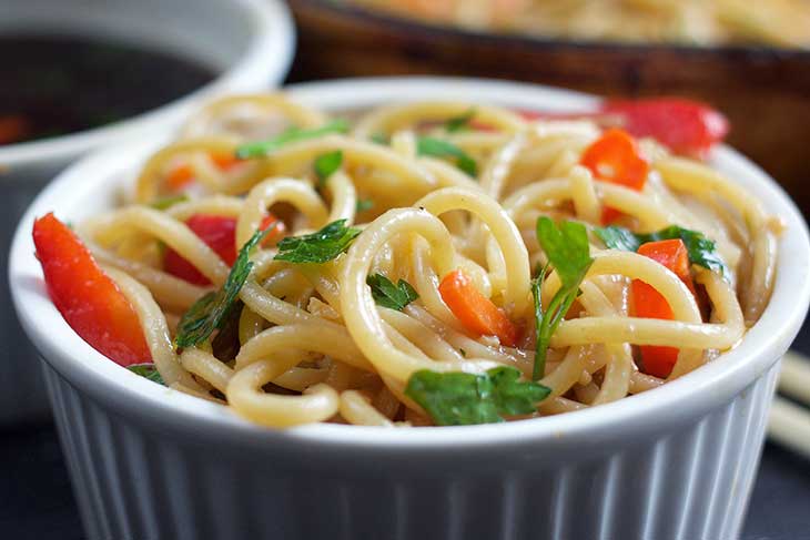 Vegan Lo Mein Ready In 15 Minutes